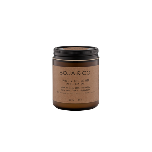 SOJA&CO Candle - Sage + Sea Salt