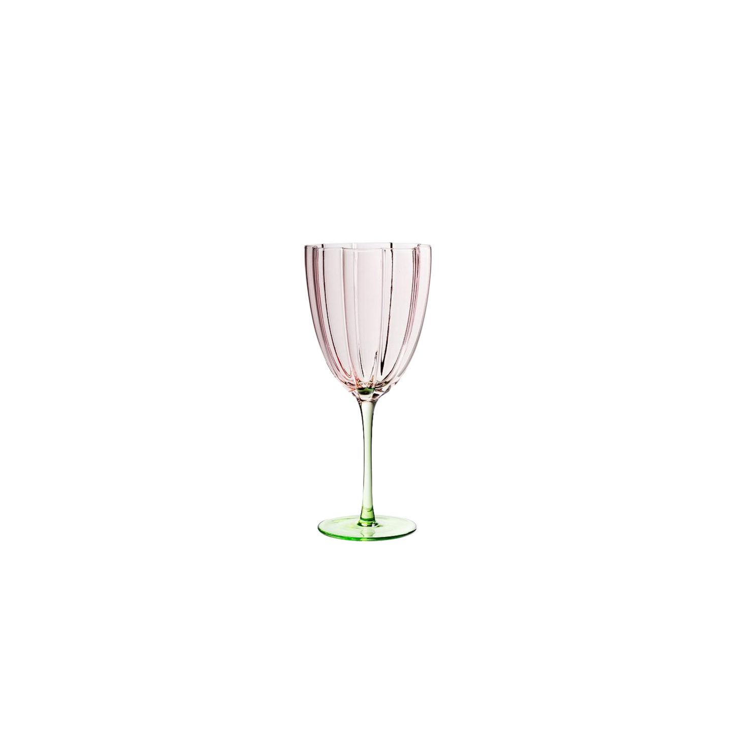 Wine Glass - Floral