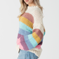 Shania Multicoloured Striped Crewneck