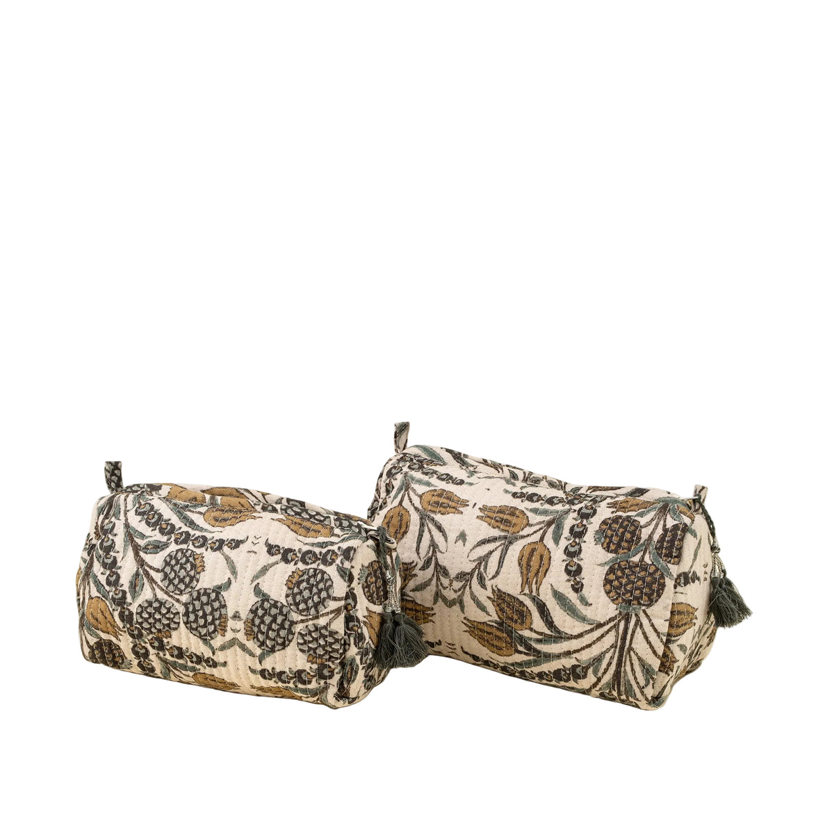 Tropicana Quilted Vanity Pouches