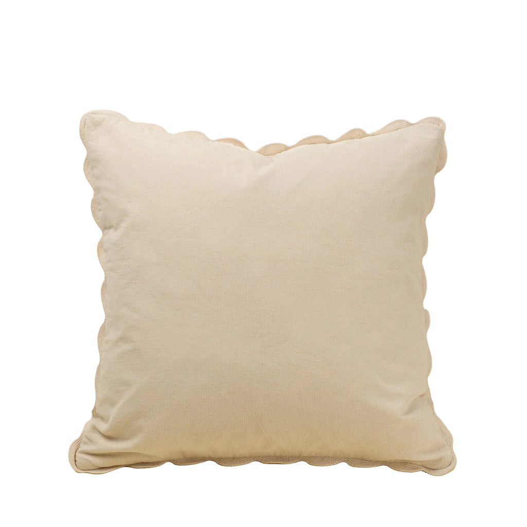 20x20 Corduroy Scallop Pillow,