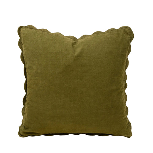 20x20 Corduroy Scallop Pillow,