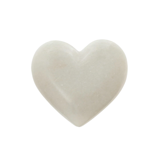 White Marble Heart