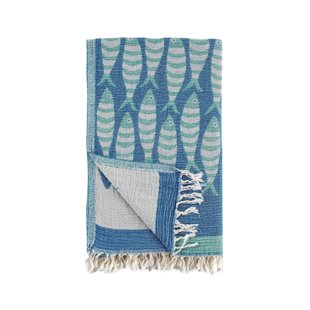 Travelling Fish Towel