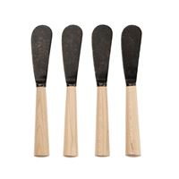 Maple Wood Spreaders S/4, Tumbled Black