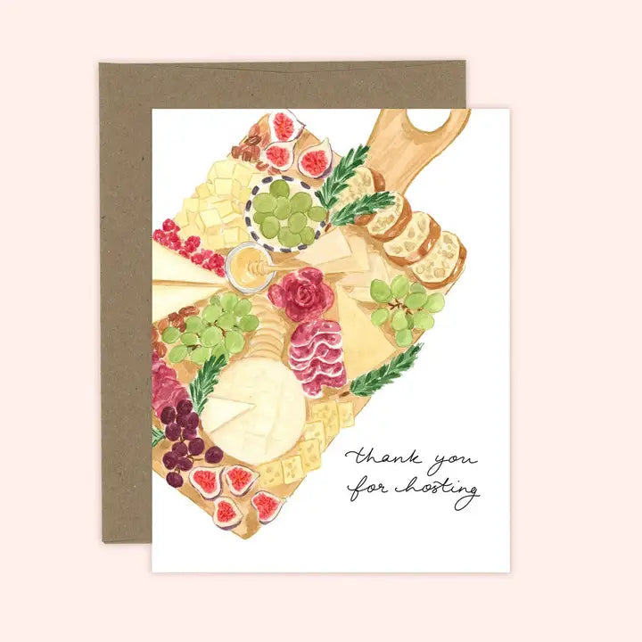 Thank You For Hosting Card | Thanksgiving