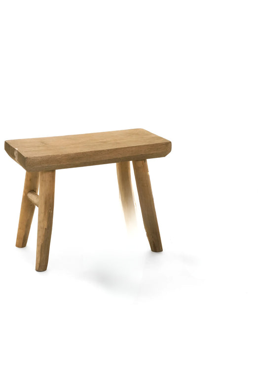 Deco LG Stool-Natural Wood