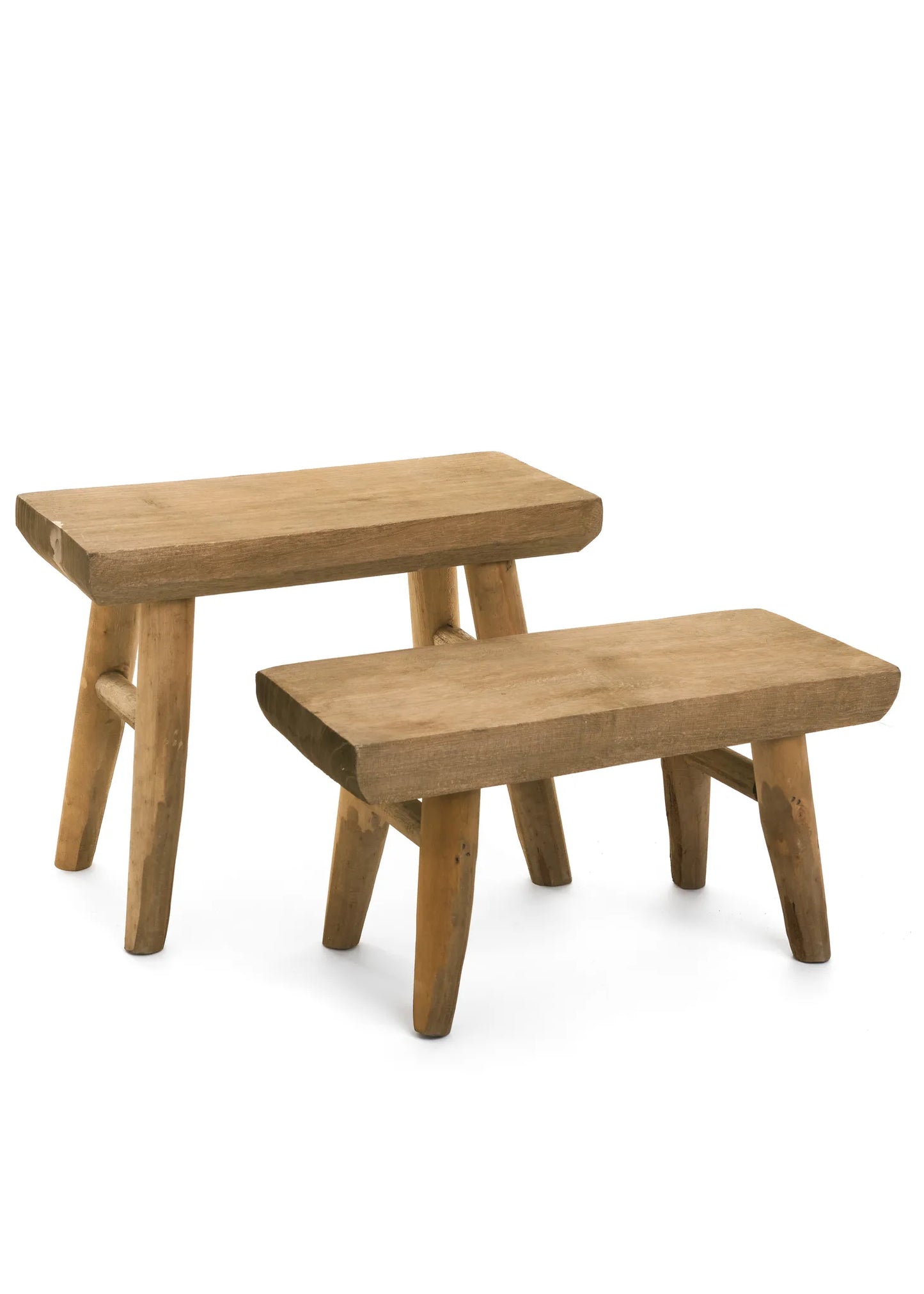 Deco LG Stool-Natural Wood