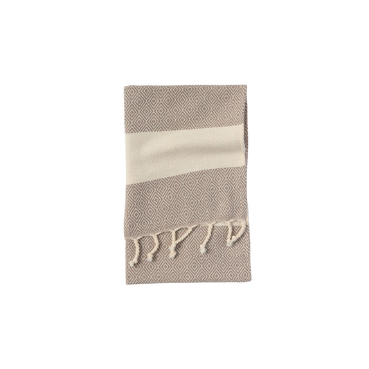 Diamond Hand Towel - Dune