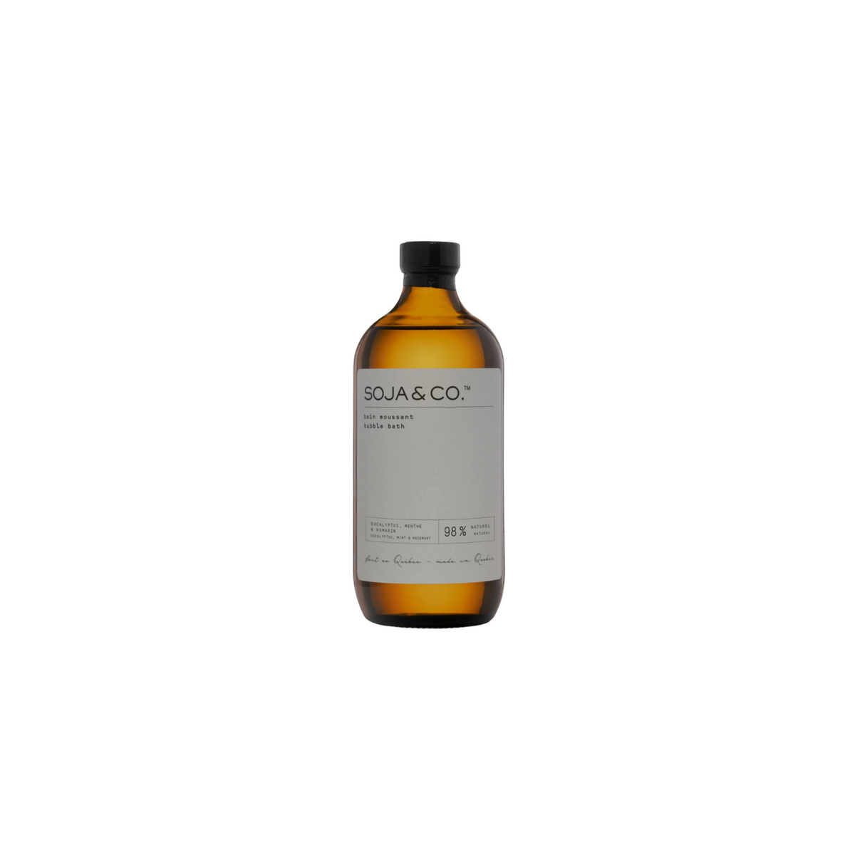 SOJA&CO Bubble Bath - Eucalyptus, Mint + Rosemary