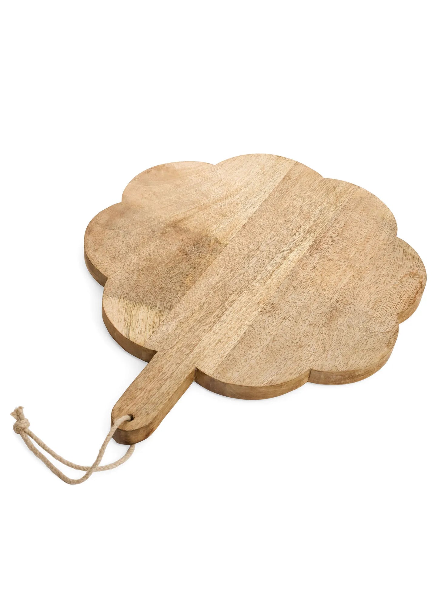 Scalloped Serving Board-Mango Wood