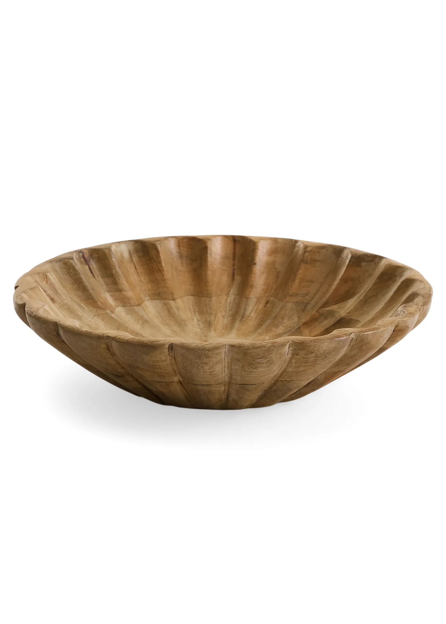 Scallop Bowl-Mango Wood
