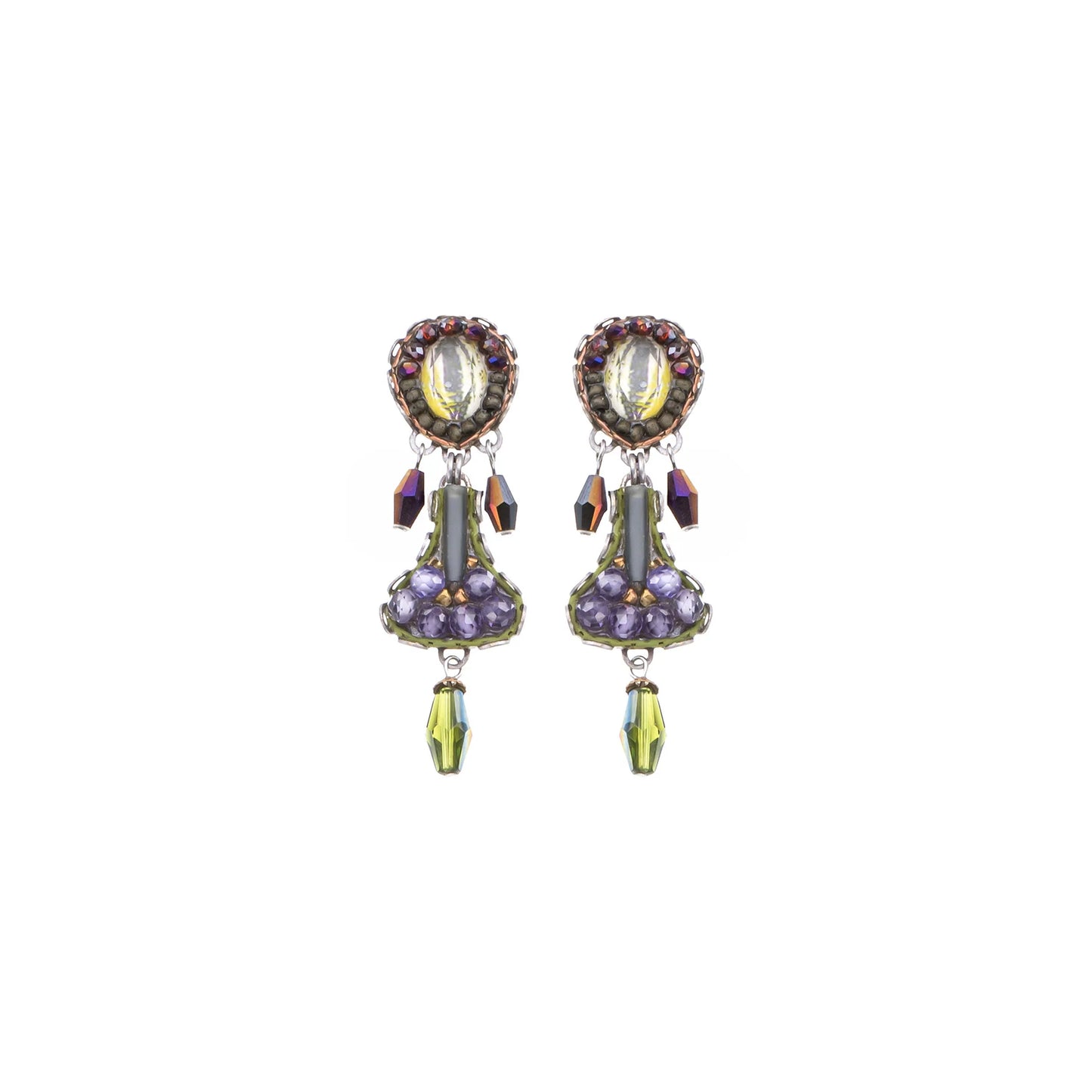 Silent Shadows Earrings - Gothic