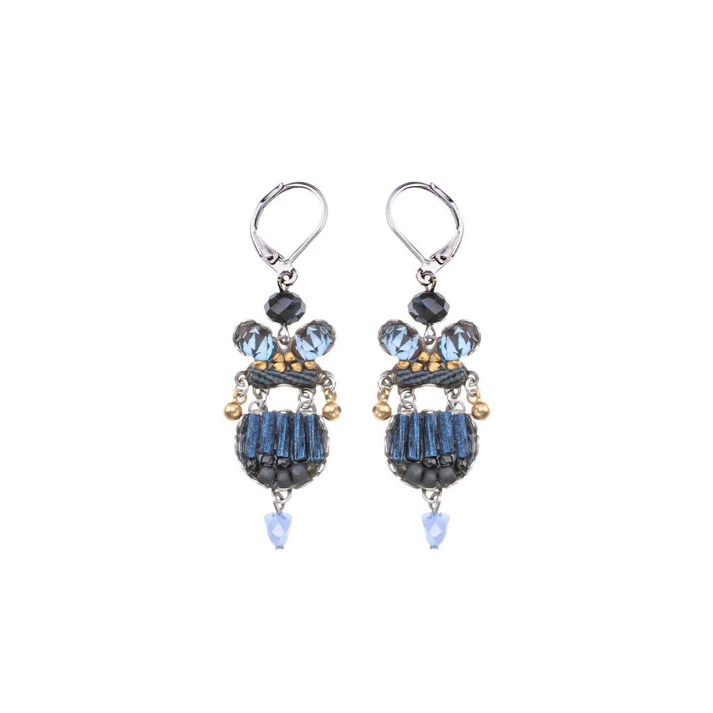 Indigo Summits Earrings - Leila