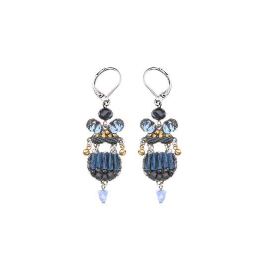 Indigo Summits Earrings - Leila