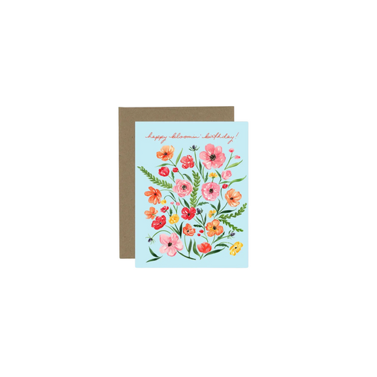 Greeting Card - Happy Bloomin' Birthday