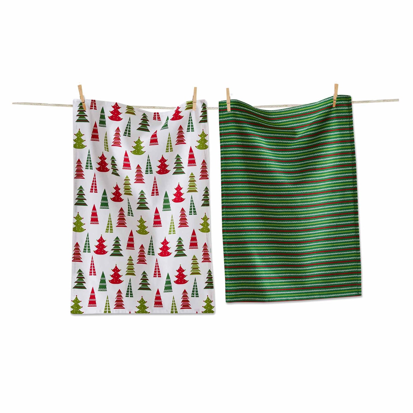 Cheerful Tree Dishtowel (Set of 2)