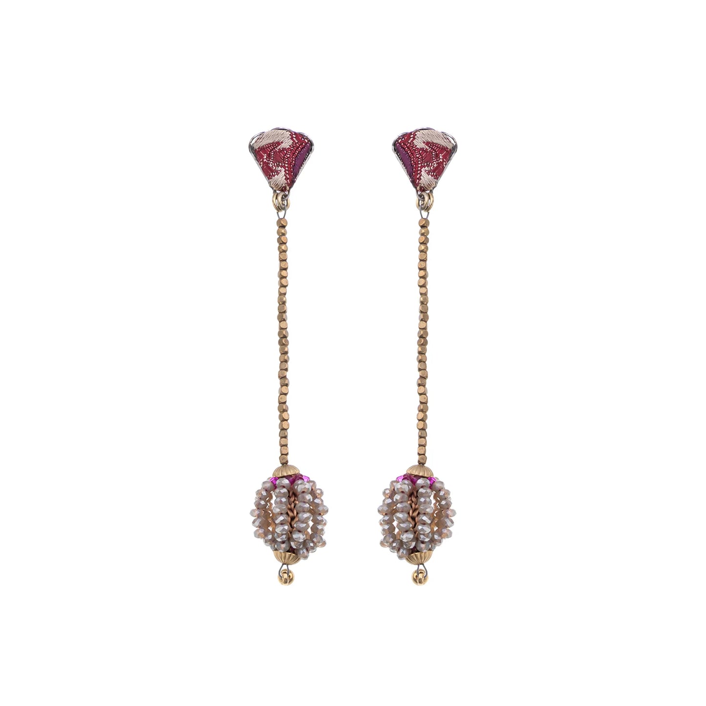 Berry Blush-Velora Earrings