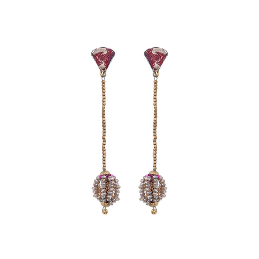 Berry Blush-Velora Earrings