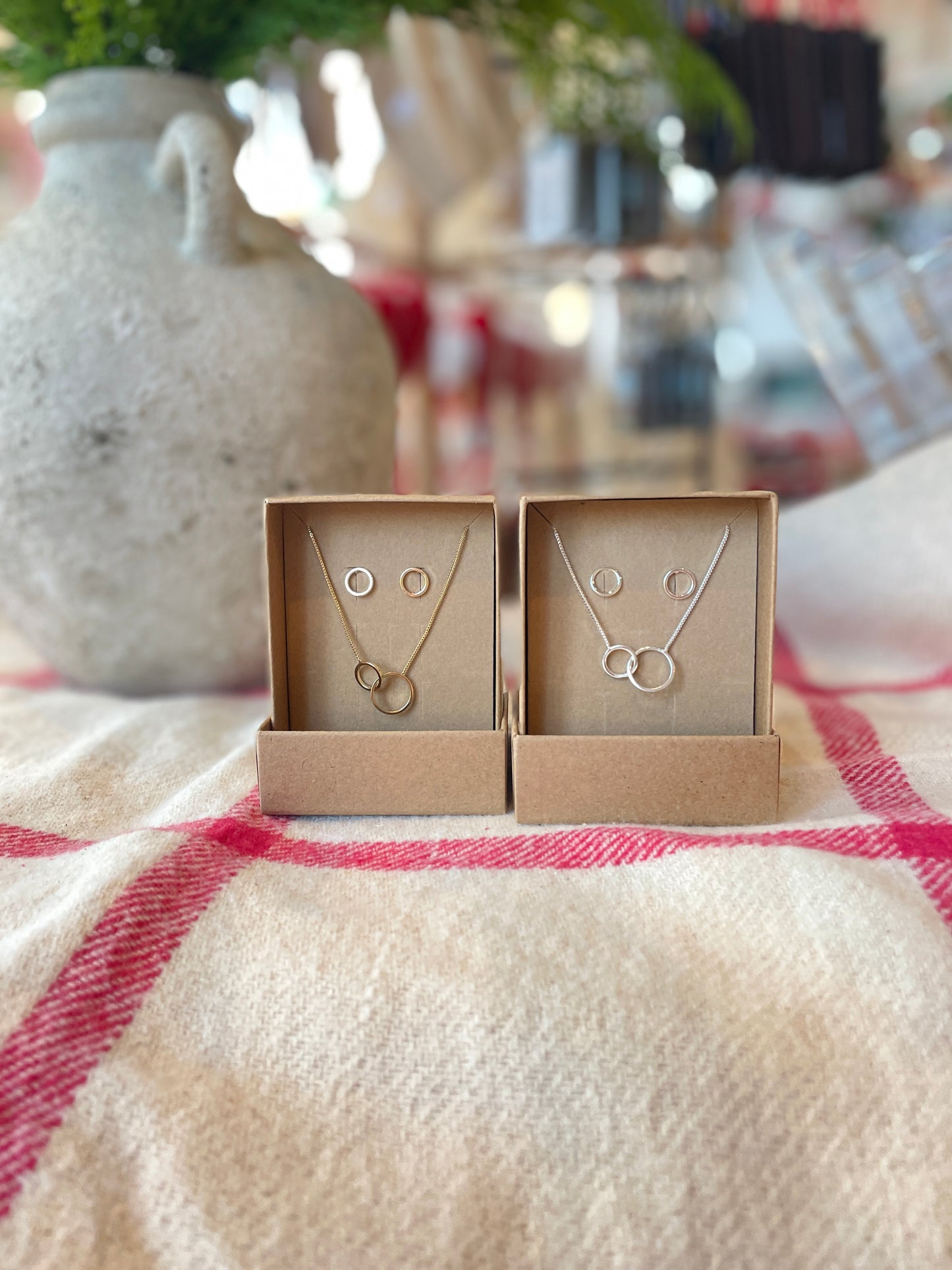 Pilgrim - Necklace & Earrings Set