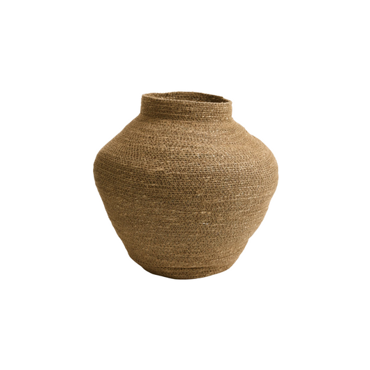 Natural Seagrass Vase
