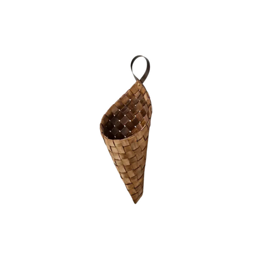 Braided Cone Basket