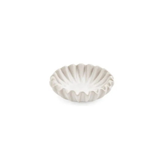 Ceramic Pleated Bowl