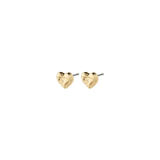 Arlet Heart Earrings-gold