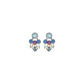 Swan Blue Bird Earrings