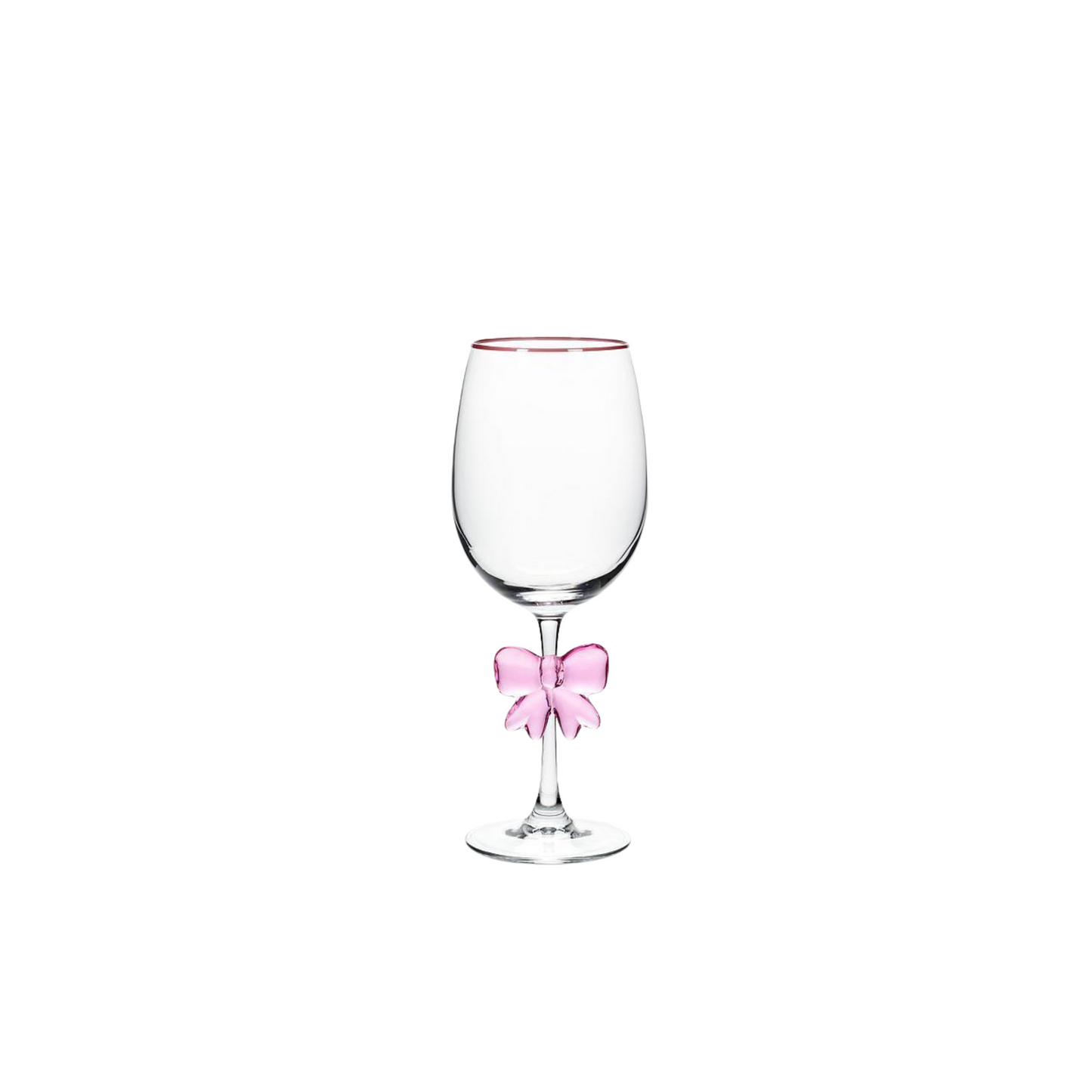 Pink Bow Goblet