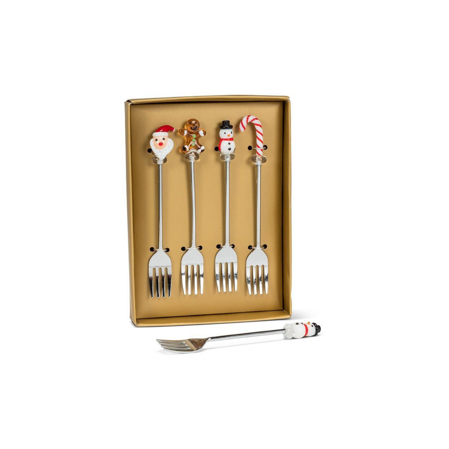 Holiday Icon Cocktail Forks - Set of 4