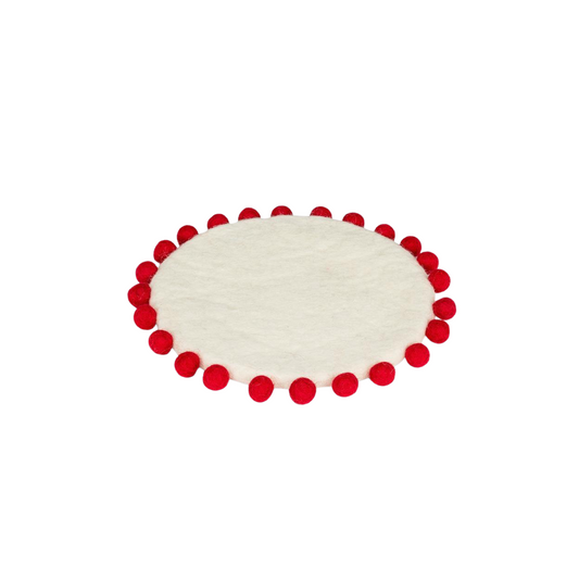 Pompom Edge Trivet