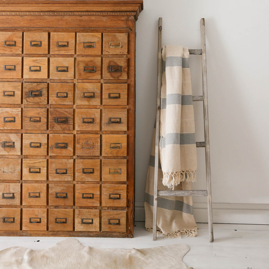Blanket Ladder - Whitewashed