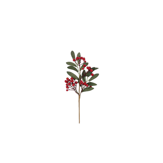 Glossy Berry Stem - 14"