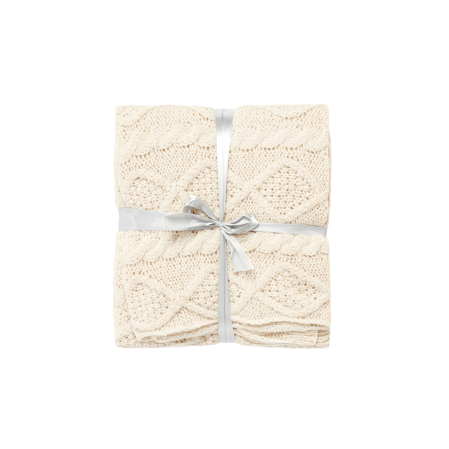 Knit Throw - Ivory