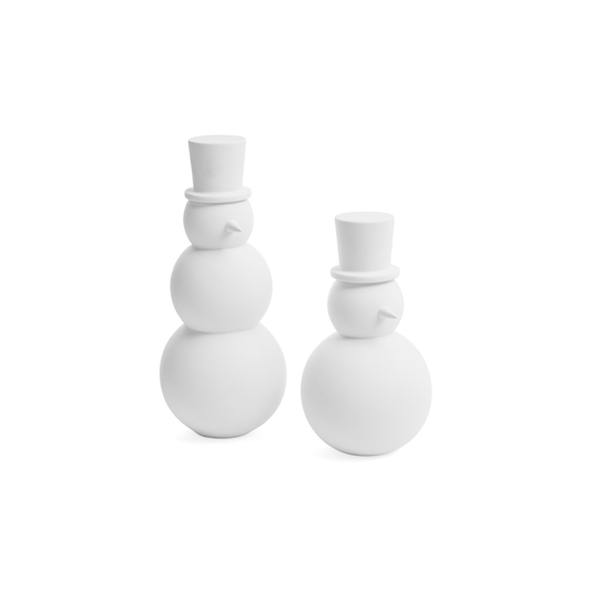Snowman-Matte White
