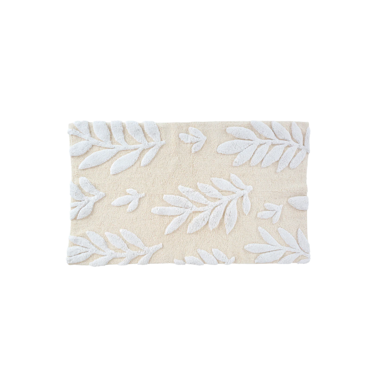 Fern Fronds Double Wide Bathmat