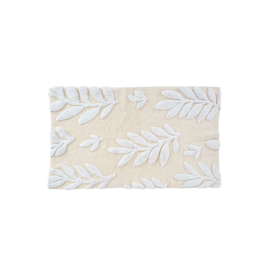 Fern Fronds Double Wide Bathmat