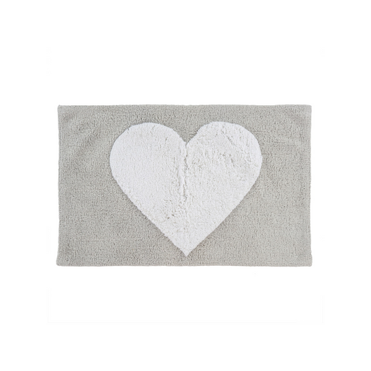 Heart Bath Mat