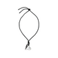Art Heart On A String Necklace