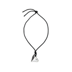 Art Heart On A String Necklace