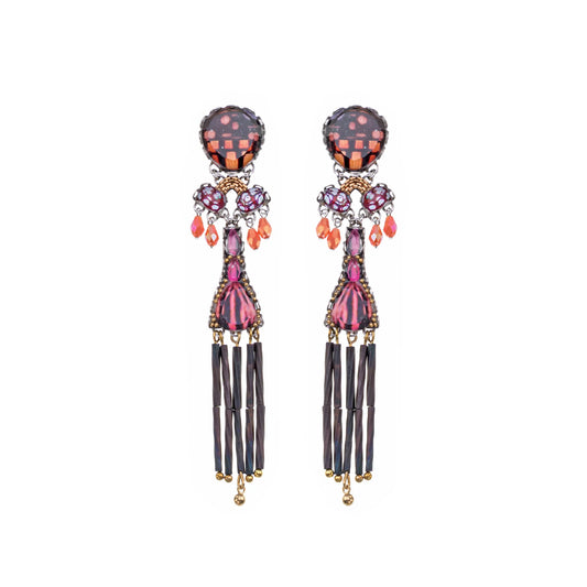 Rosy Clay-Traffella Earrings