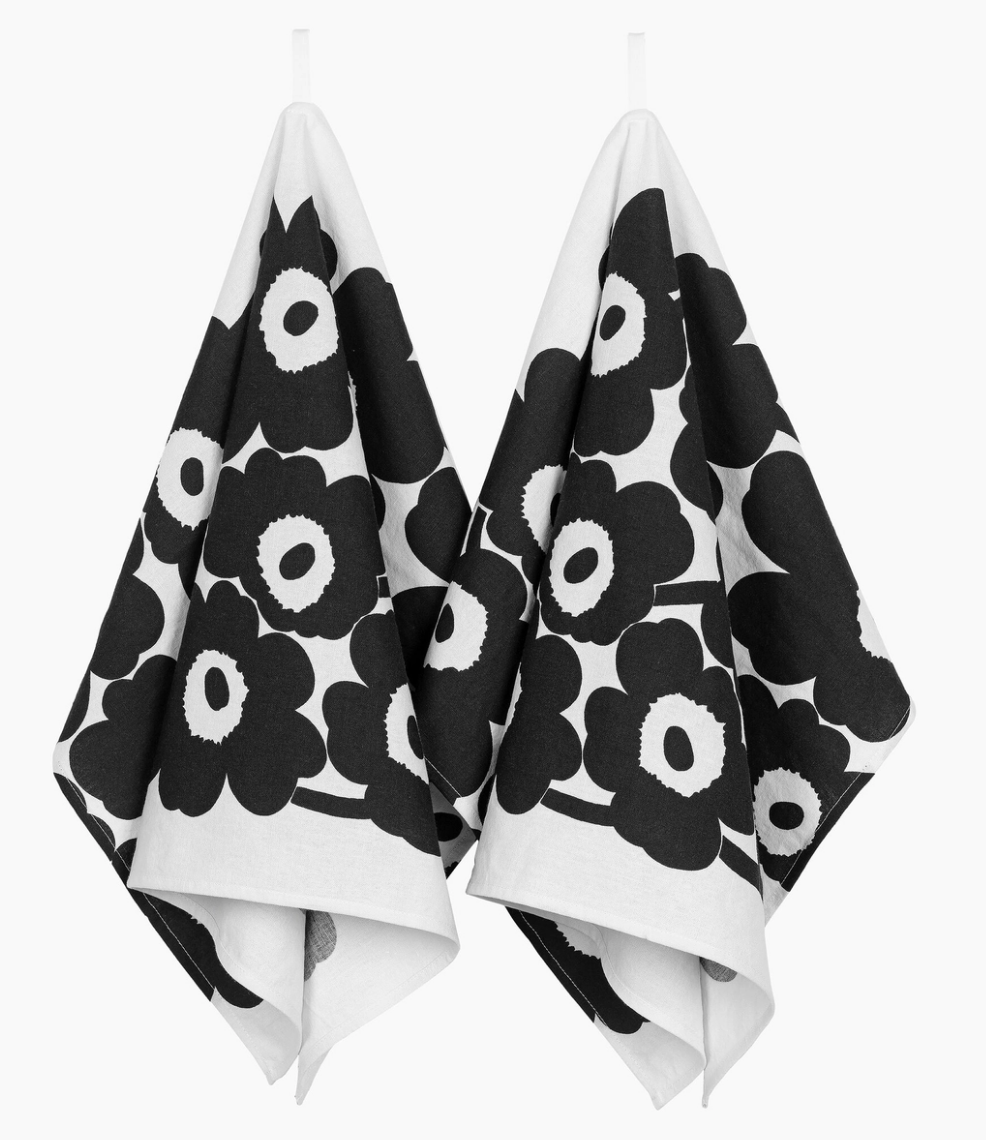 Marimekko - Printed Tea Towels (Set of Two)