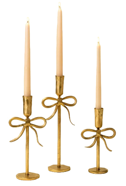 Bow Forged Candlestick