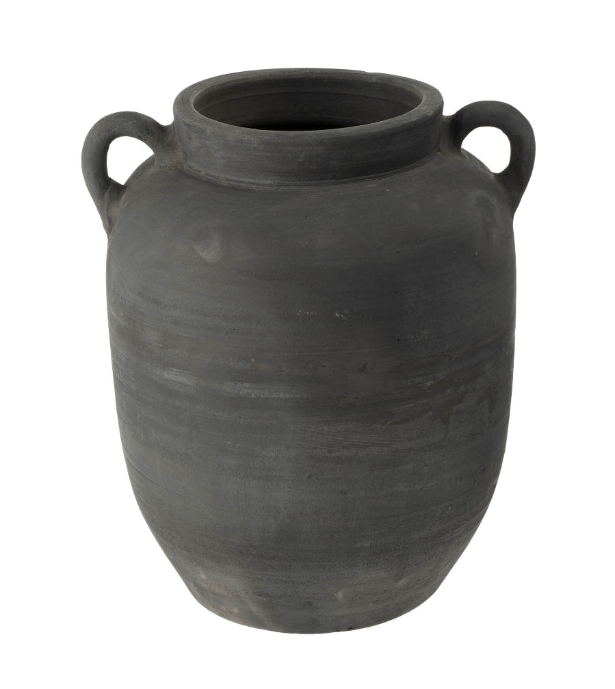 Provenance Burnt Terracotta Vase