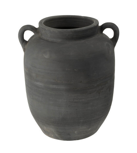 Provenance Burnt Terracotta Vase