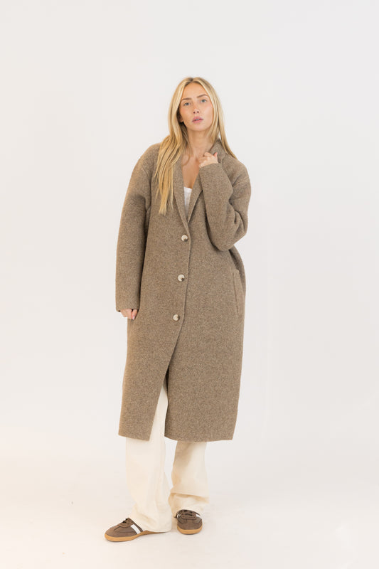 Victoria Coat-Driftwood