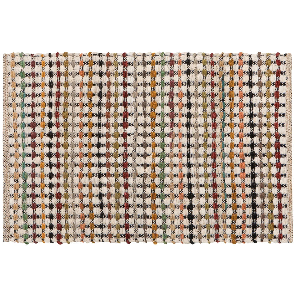 Stripple Cotton Chindi Rug