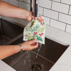 Bough and Berry Swedish Dishcloth