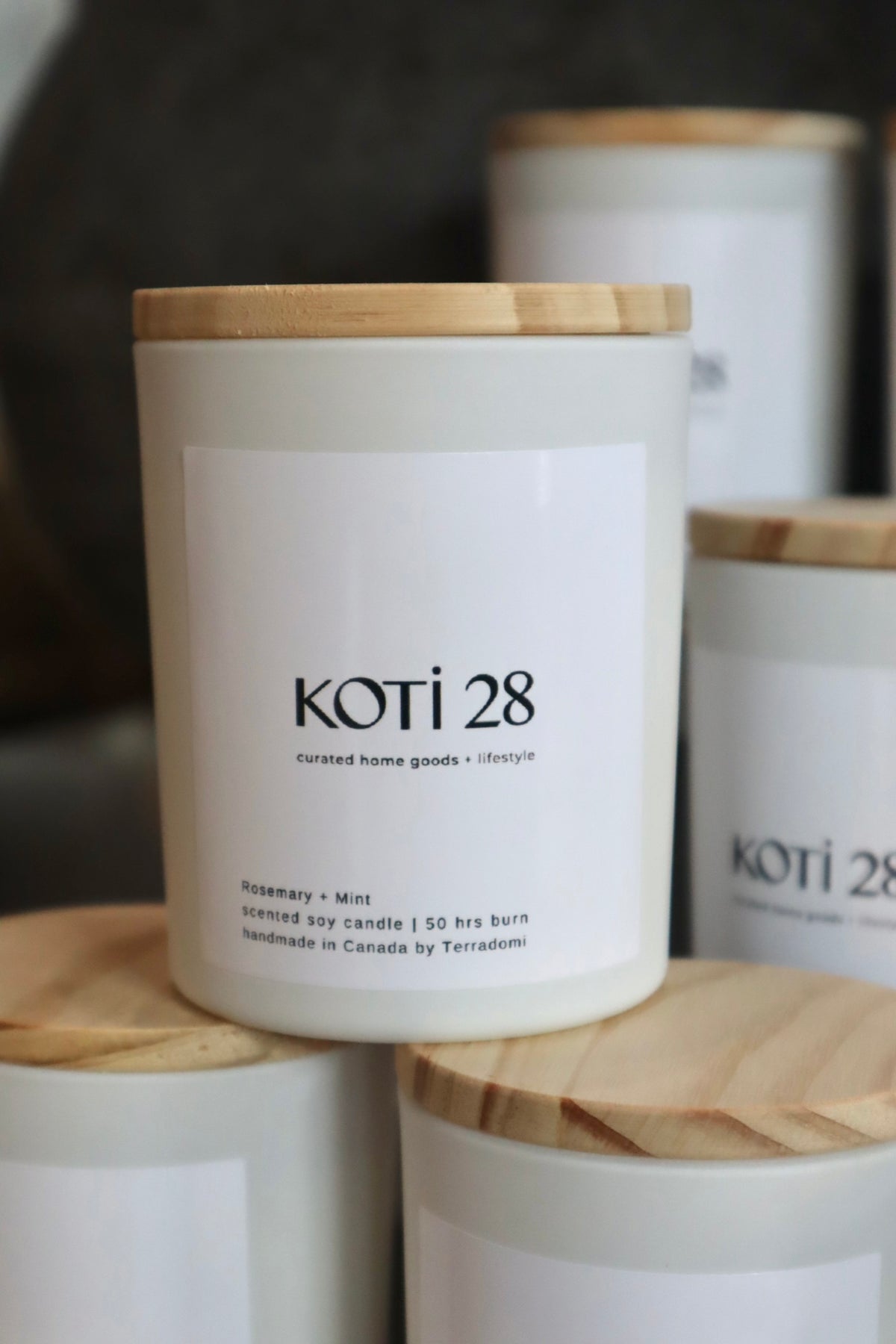 Koti28 Signature Candle with Lid